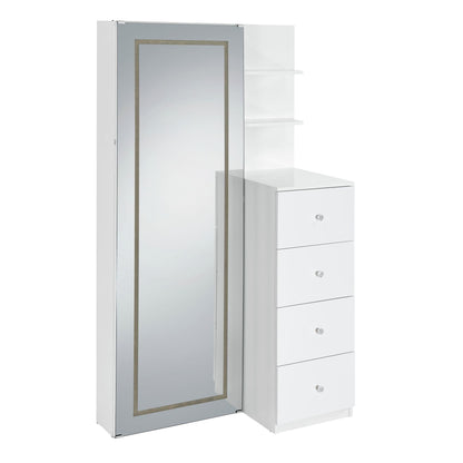 Elements International Vancouver A - 17310 - 7 - FM Floor Mirror - American Furniture of Slidell