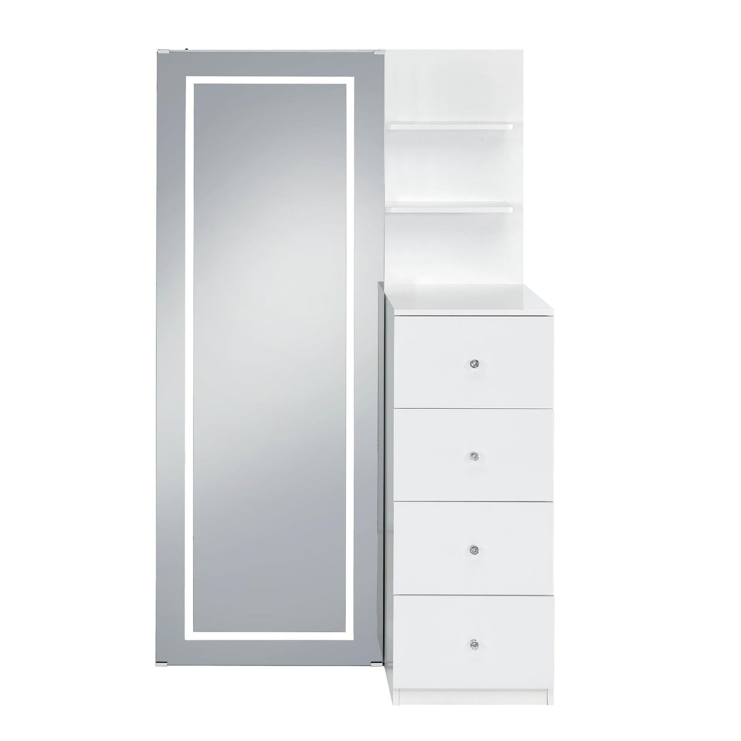 Elements International Vancouver A - 17310 - 7 - FM Floor Mirror - American Furniture of Slidell