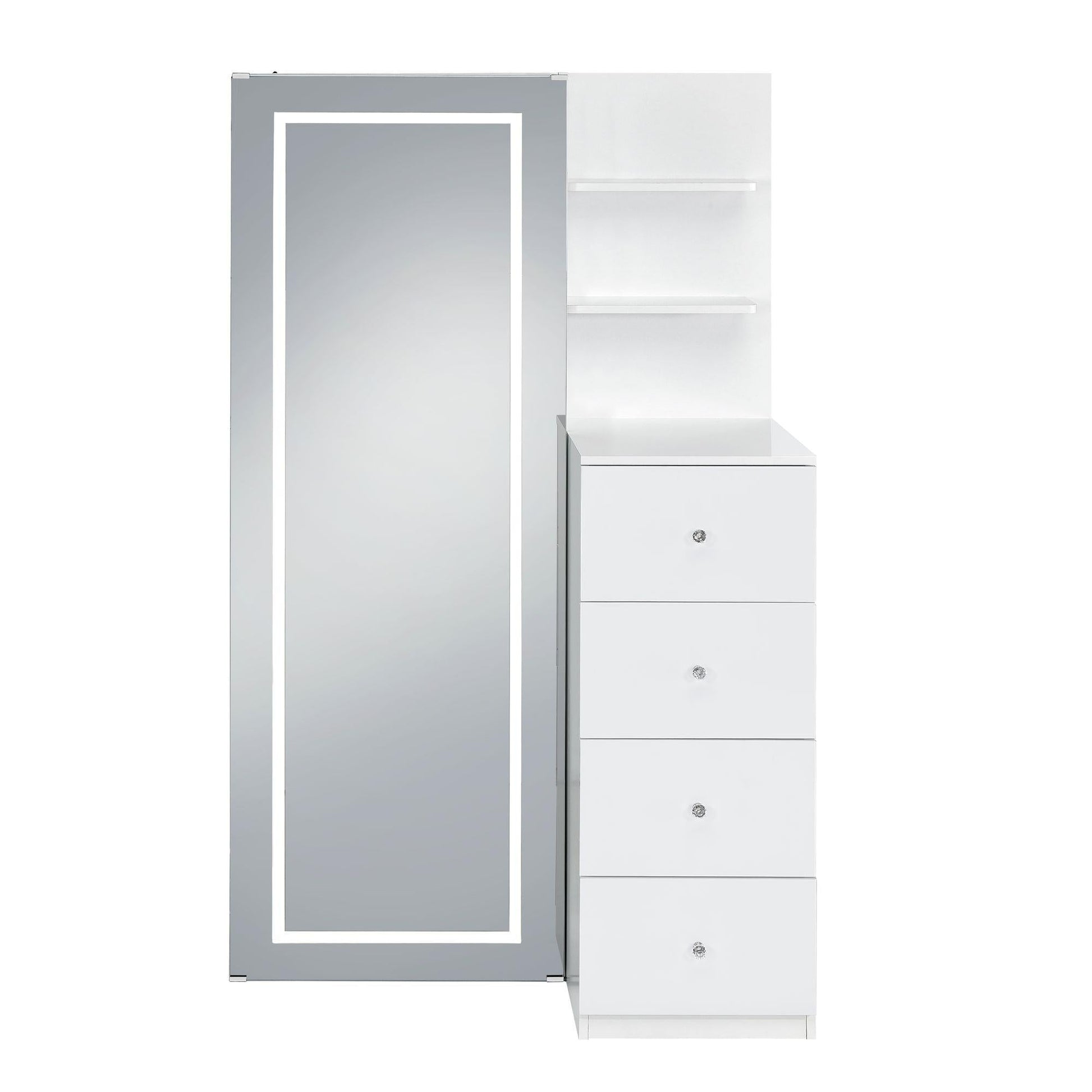 Elements International Vancouver A - 17310 - 7 - FM Floor Mirror - American Furniture of Slidell