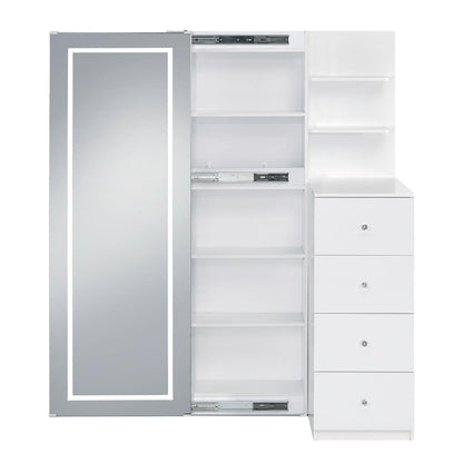 Elements International Vancouver A - 17310 - 7 - FM Floor Mirror - American Furniture of Slidell