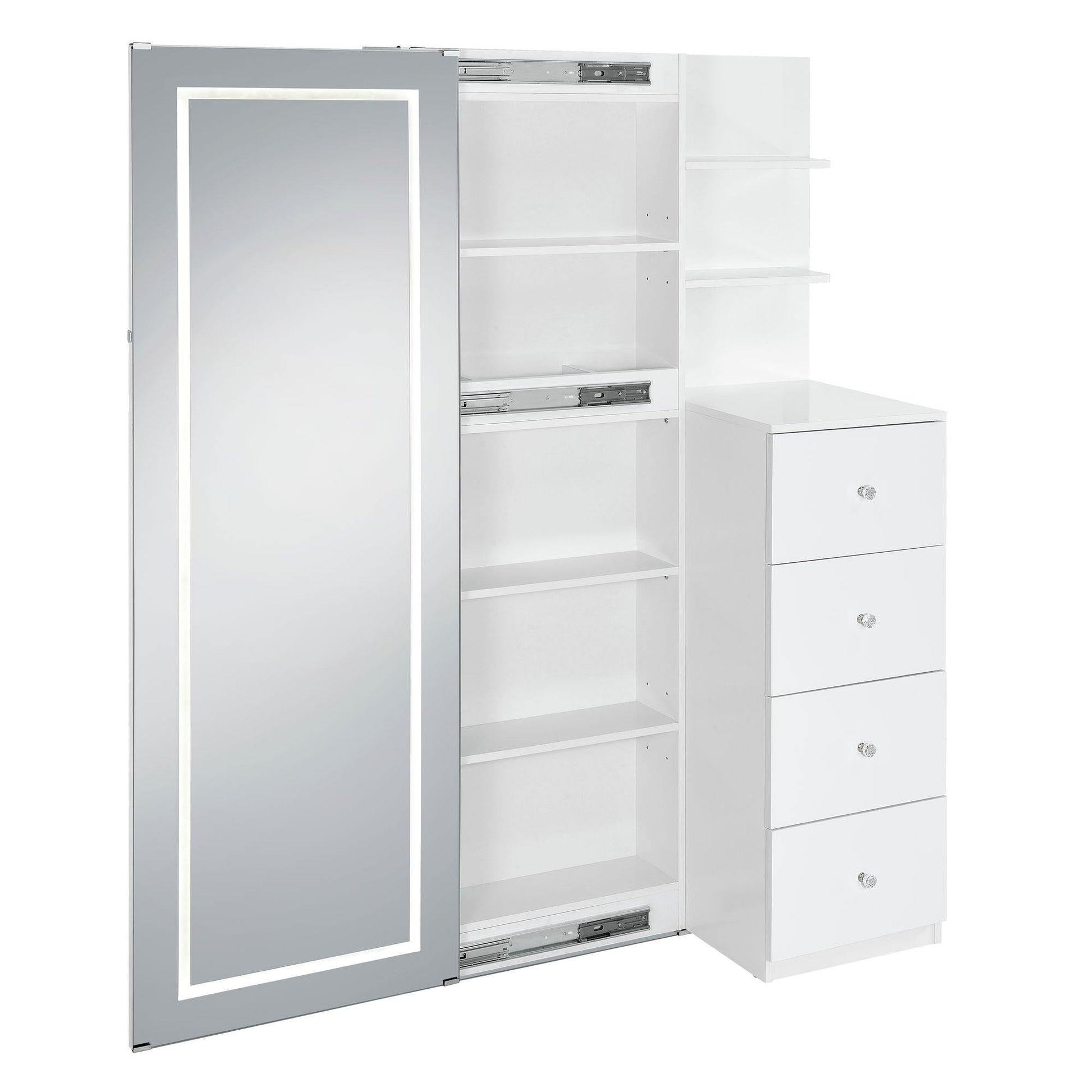 Elements International Vancouver A - 17310 - 7 - FM Floor Mirror - American Furniture of Slidell