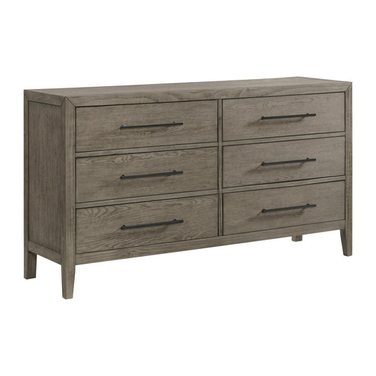 Elements International Versailles Contemporary B - 3690 - 3 - DR1 6 - Drawer Dresser - American Furniture of Slidell