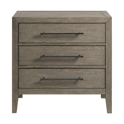 Elements International Versailles Contemporary B - 3690 - 3 - NS 3 - Drawer Nightstand - American Furniture of Slidell