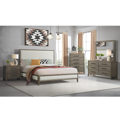 Elements International Versailles Contemporary B - 3690 - 3 - NS 3 - Drawer Nightstand - American Furniture of Slidell