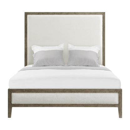 Elements International Versailles Contemporary B - 3690 - 3W - QB1 Queen Panel Bed - American Furniture of Slidell