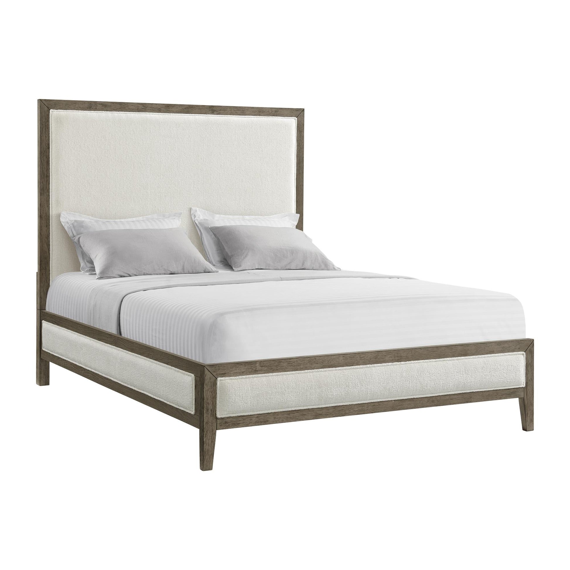 Elements International Versailles Contemporary B - 3690 - 3W - QB1 Queen Panel Bed - American Furniture of Slidell