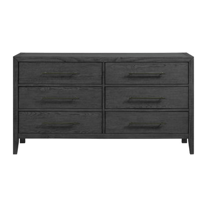 Elements International Versailles Contemporary B - 3690 - 8 - DR1 6 - Drawer Dresser - American Furniture of Slidell