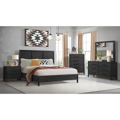 Elements International Versailles Contemporary B - 3690 - 8 - KB1 King Bed - American Furniture of Slidell