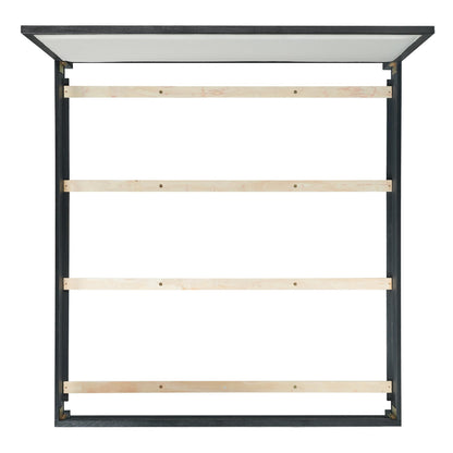 Elements International Versailles Contemporary B - 3690 - 8W - KB1 King Panel Bed - American Furniture of Slidell
