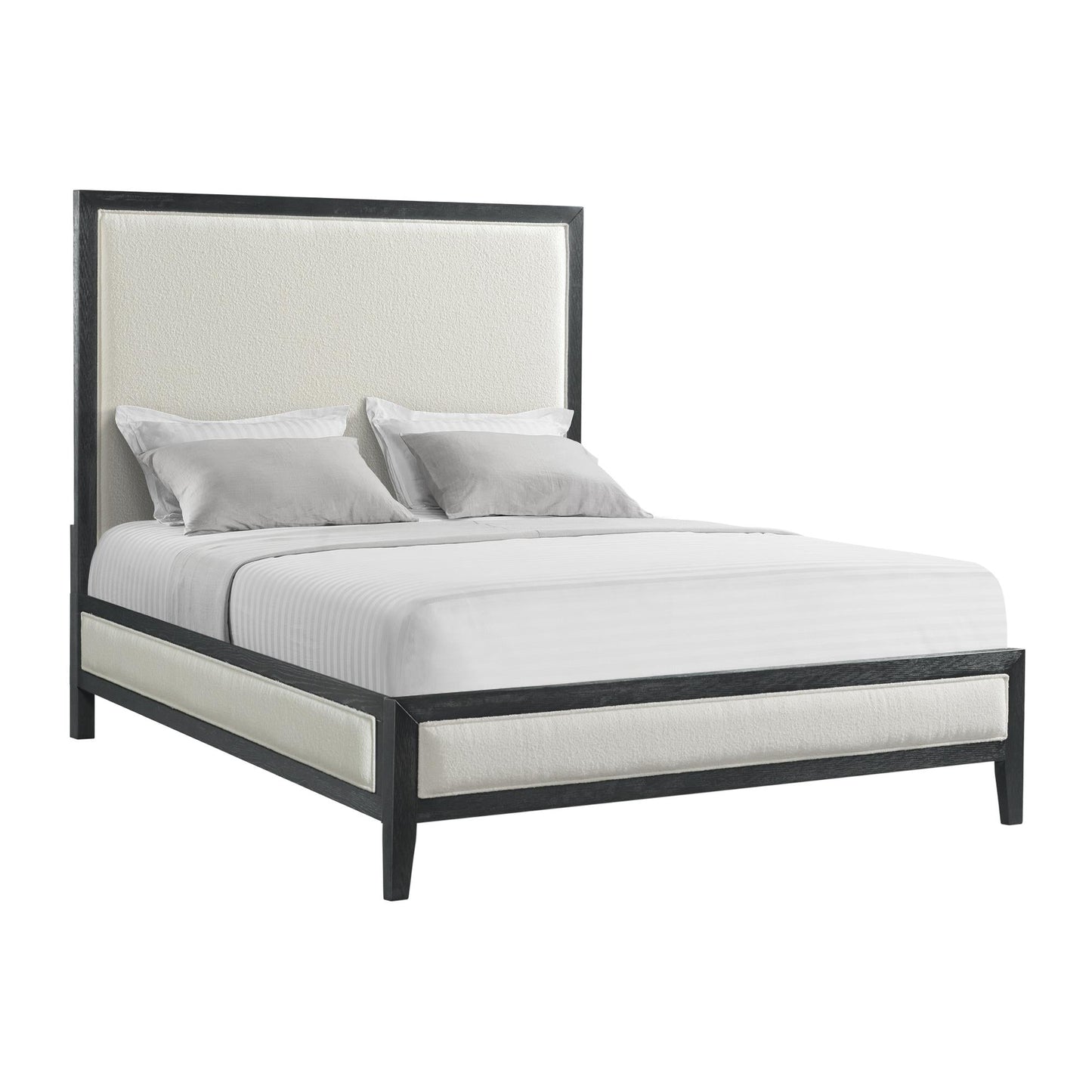 Elements International Versailles Contemporary B - 3690 - 8W - QB1 Queen Panel Bed - American Furniture of Slidell