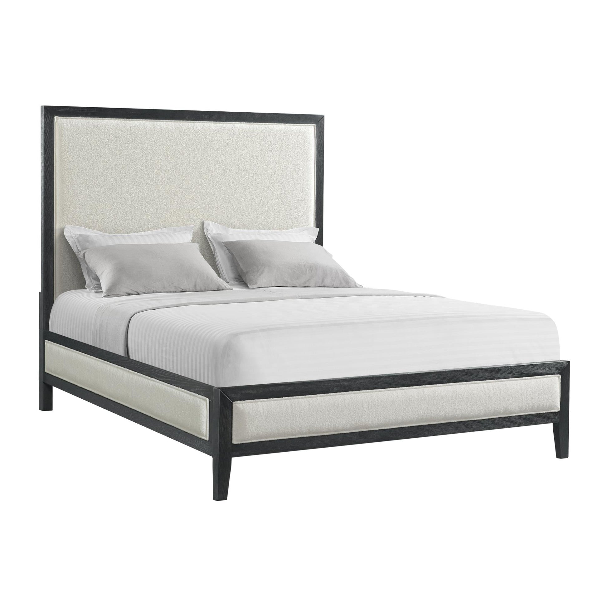 Elements International Versailles Contemporary B - 3690 - 8W - QB1 Queen Panel Bed - American Furniture of Slidell