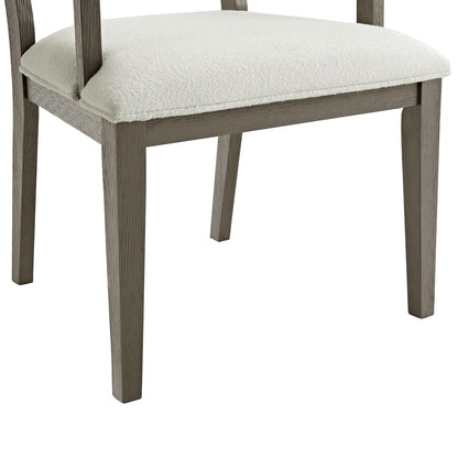 Elements International Versailles Contemporary D - 3690 - 6 - AC Dining Arm Chair - American Furniture of Slidell