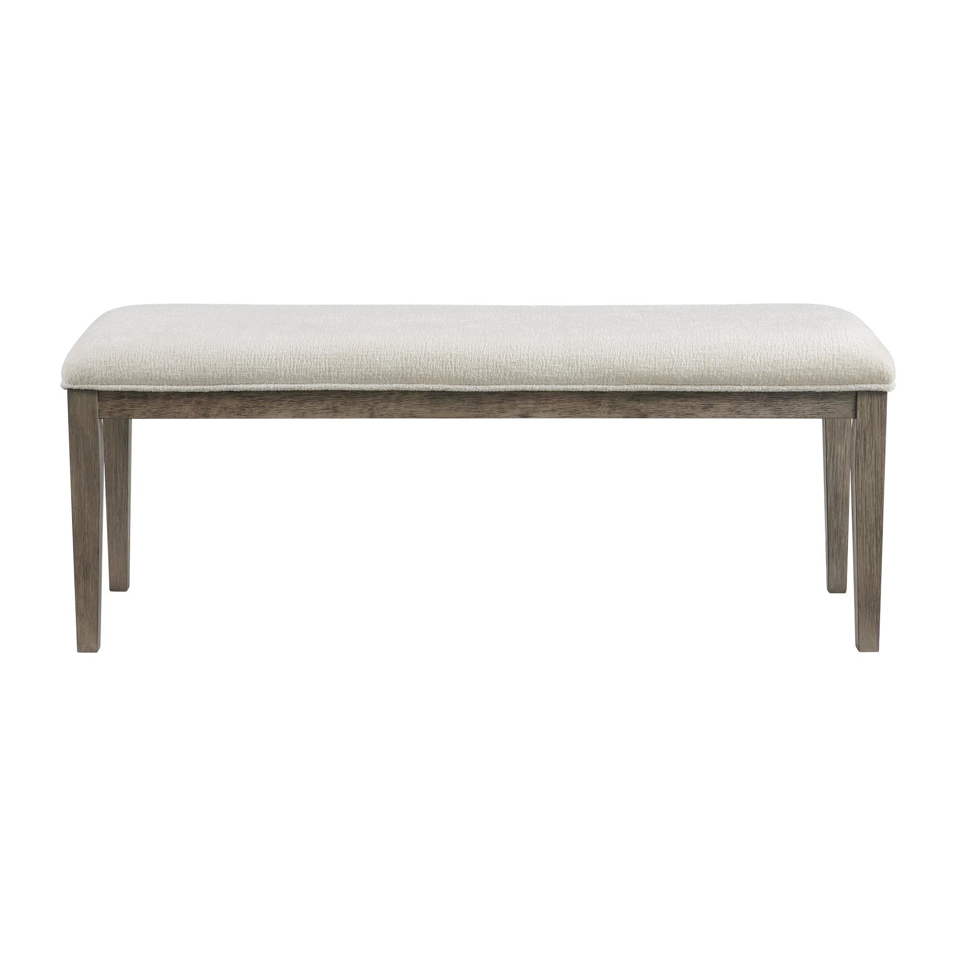 Elements International Versailles Contemporary D - 3690 - 6 - BN Dining Bench - American Furniture of Slidell