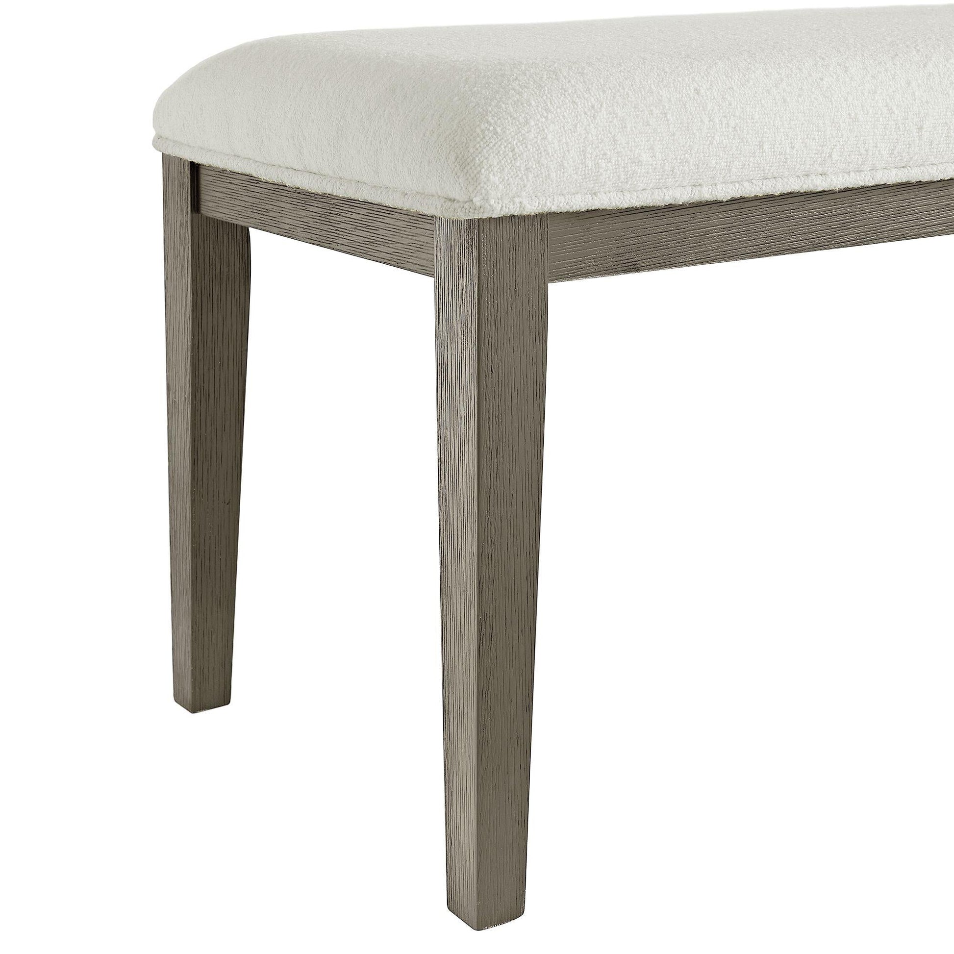Elements International Versailles Contemporary D - 3690 - 6 - BN Dining Bench - American Furniture of Slidell