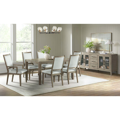Elements International Versailles Contemporary D - 3690 - 6 - SC1 Square Back Dining Chair - American Furniture of Slidell