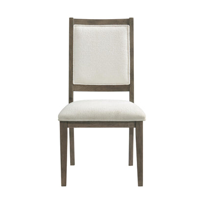Elements International Versailles Contemporary D - 3690 - 6 - SC1 Square Back Dining Chair - American Furniture of Slidell