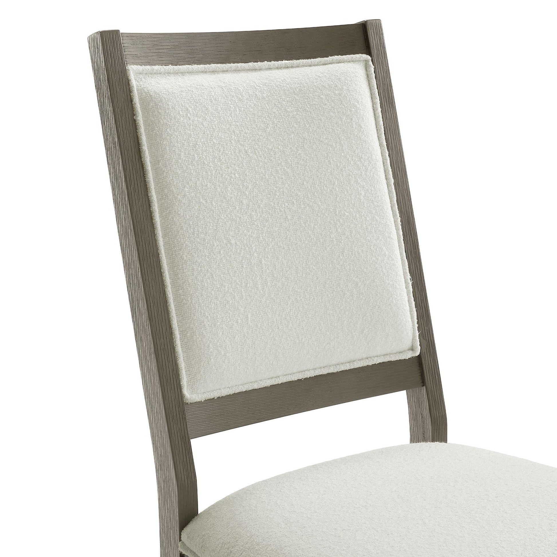 Elements International Versailles Contemporary D - 3690 - 6 - SC1 Square Back Dining Chair - American Furniture of Slidell