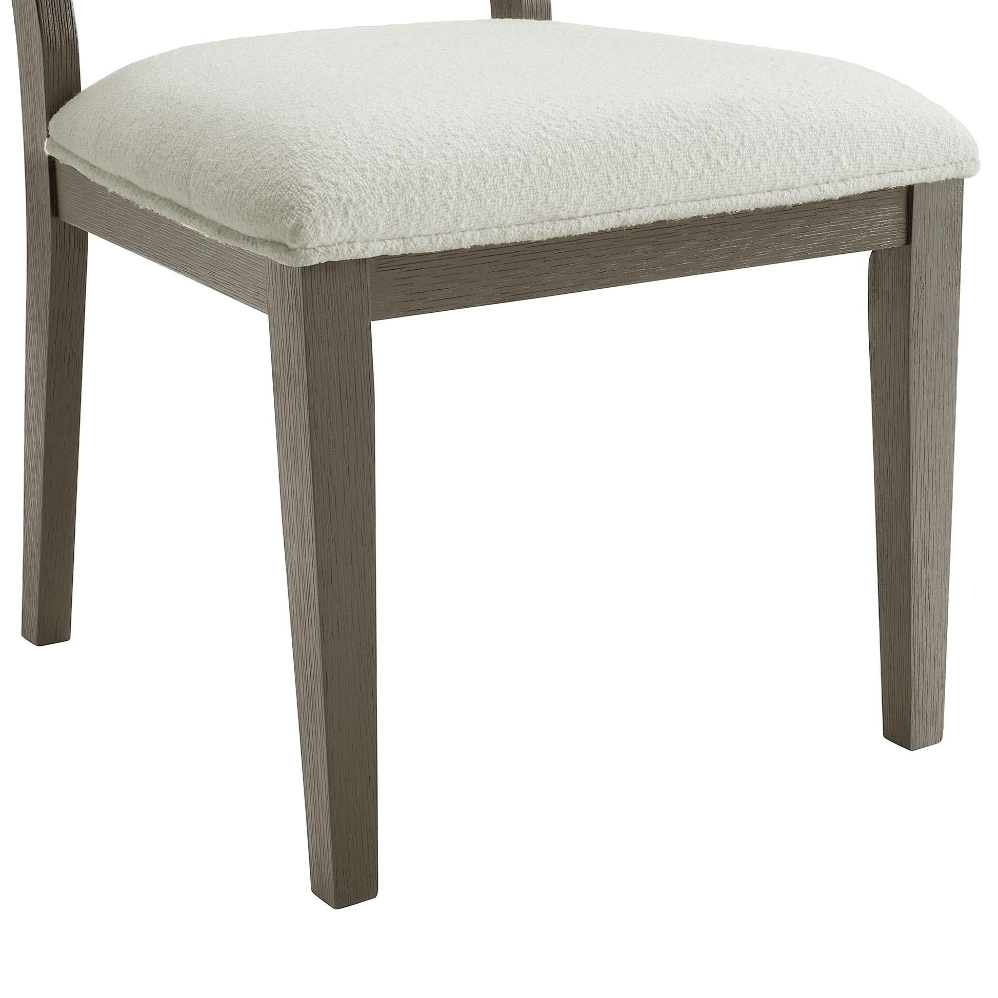 Elements International Versailles Contemporary D - 3690 - 6 - SC1 Square Back Dining Chair - American Furniture of Slidell