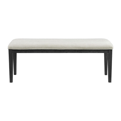 Elements International Versailles Contemporary D - 3690 - 8 - BN Dining Bench - American Furniture of Slidell