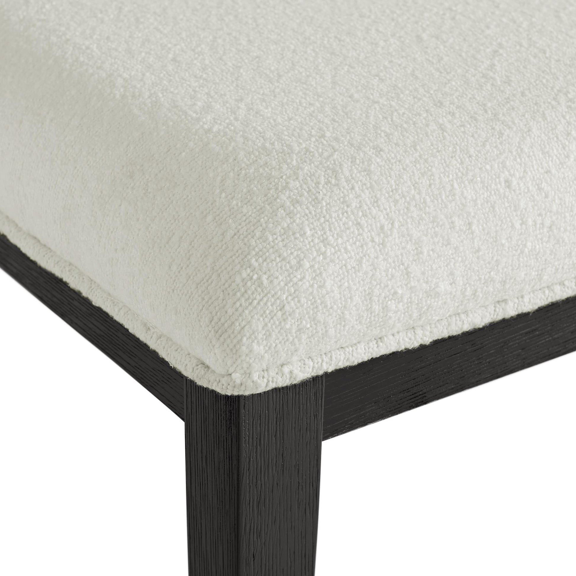 Elements International Versailles Contemporary D - 3690 - 8 - BN Dining Bench - American Furniture of Slidell