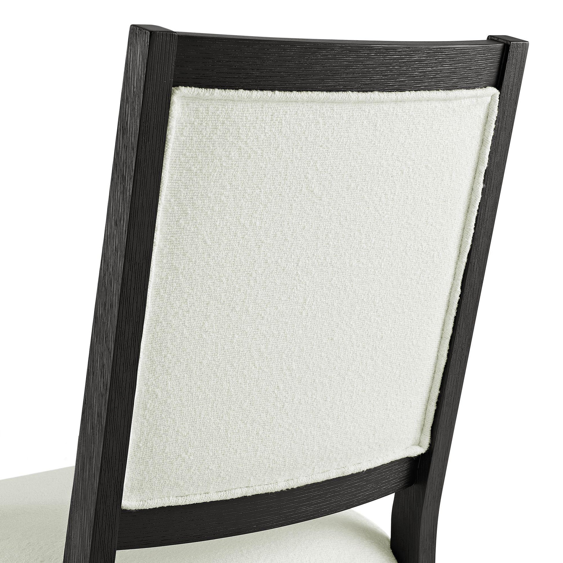 Elements International Versailles Contemporary D - 3690 - 8 - SC1 Square Back Dining Chair - American Furniture of Slidell