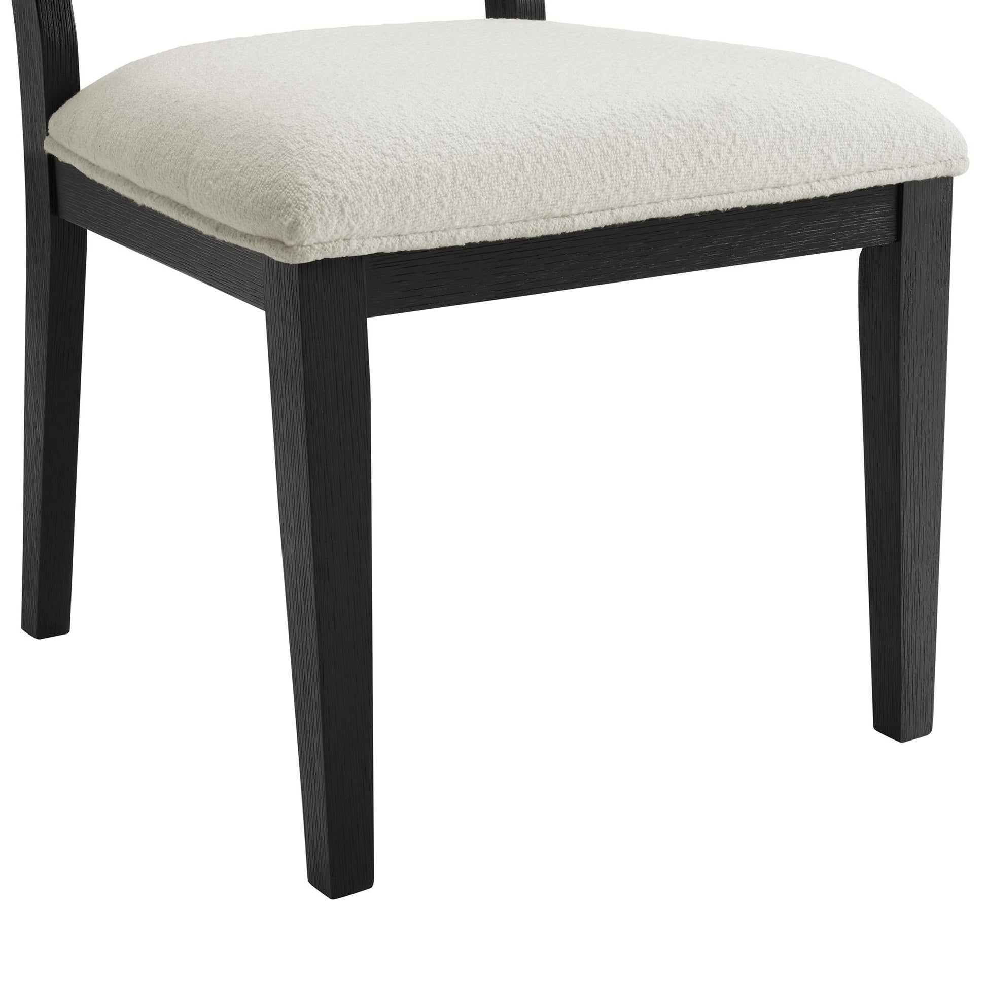 Elements International Versailles Contemporary D - 3690 - 8 - SC1 Square Back Dining Chair - American Furniture of Slidell