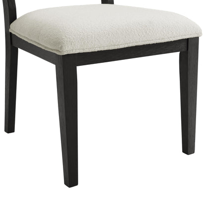 Elements International Versailles Contemporary D - 3690 - 8 - SC1 Square Back Dining Chair - American Furniture of Slidell