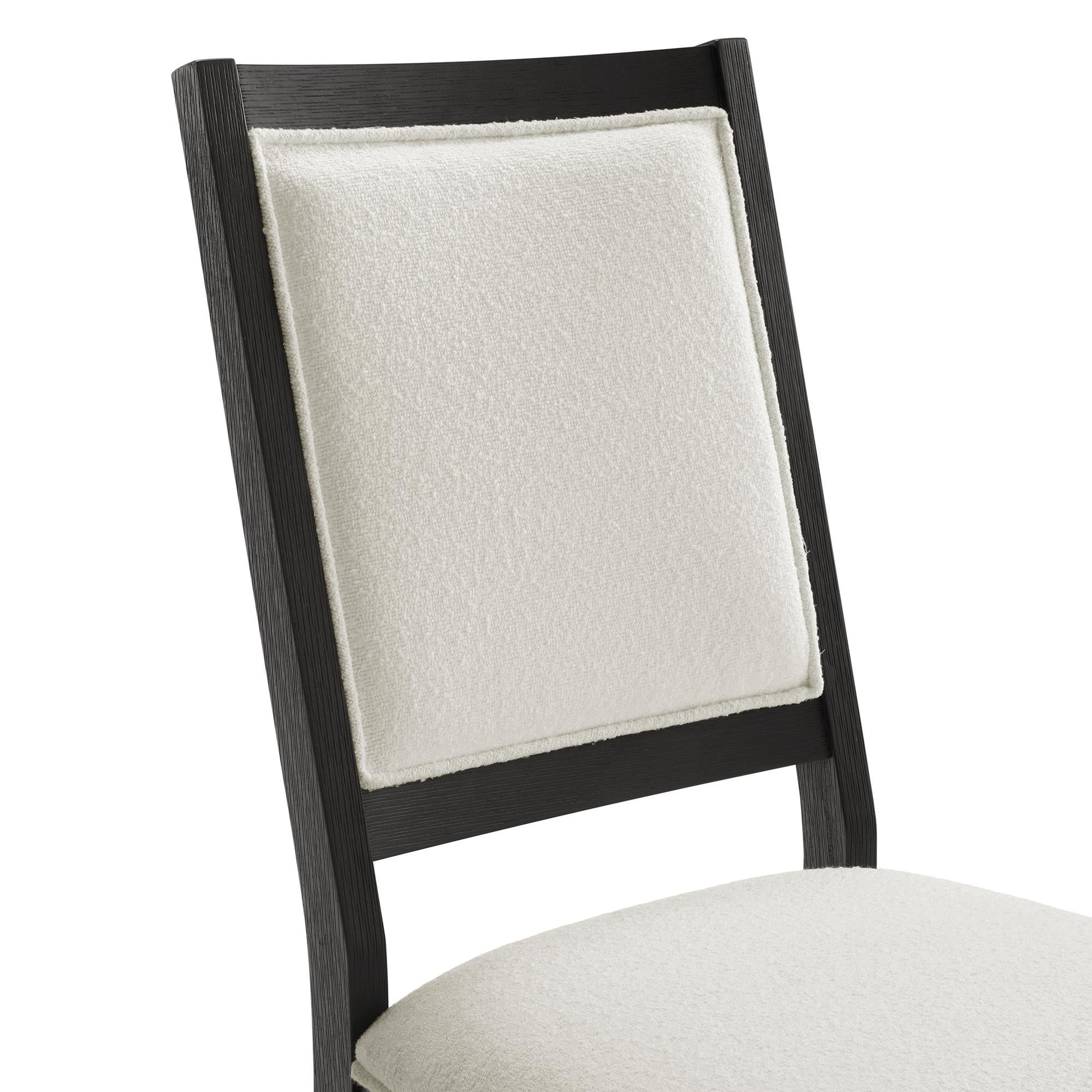 Elements International Versailles Contemporary D - 3690 - 8 - SC1 Square Back Dining Chair - American Furniture of Slidell