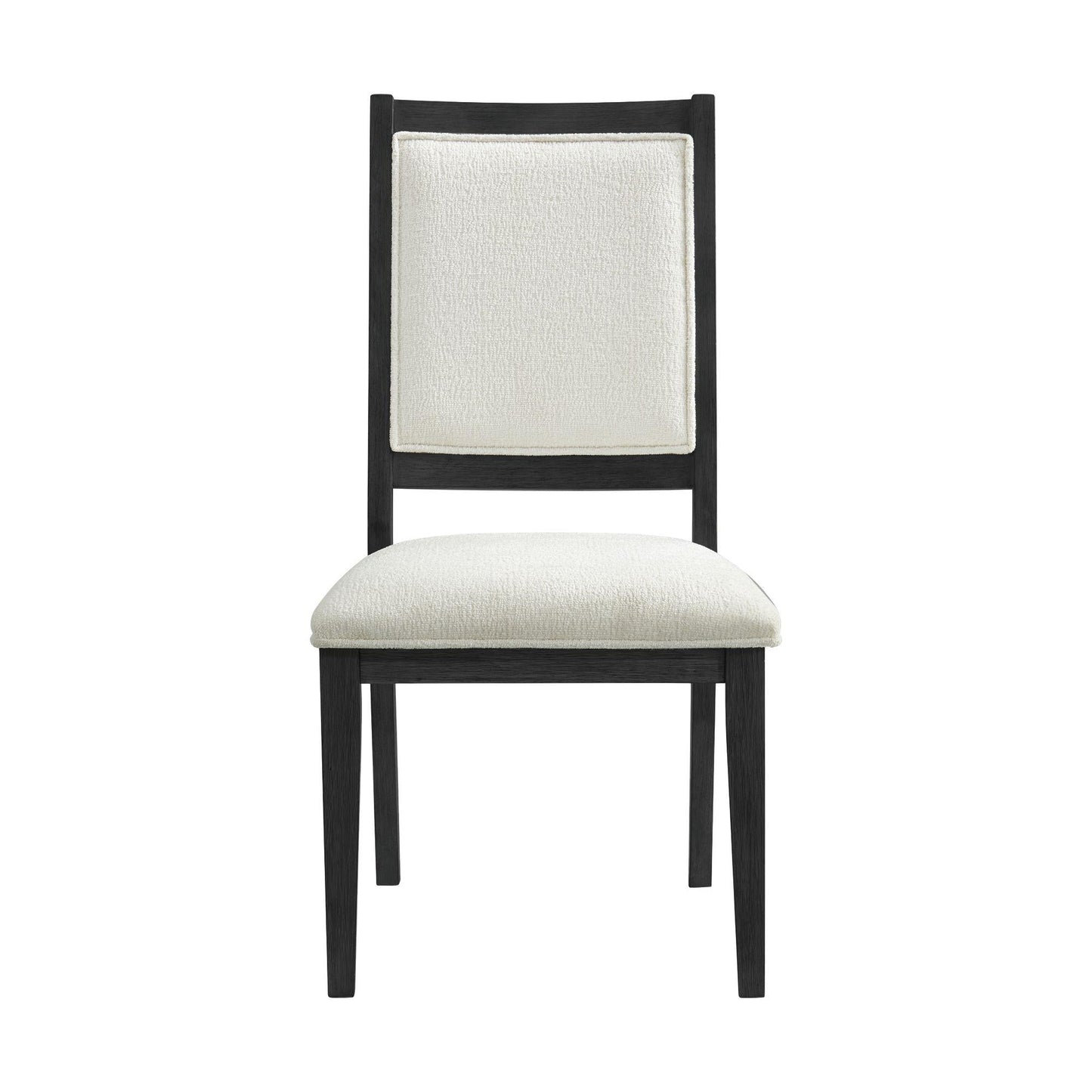 Elements International Versailles Contemporary D - 3690 - 8 - SC1 Square Back Dining Chair - American Furniture of Slidell