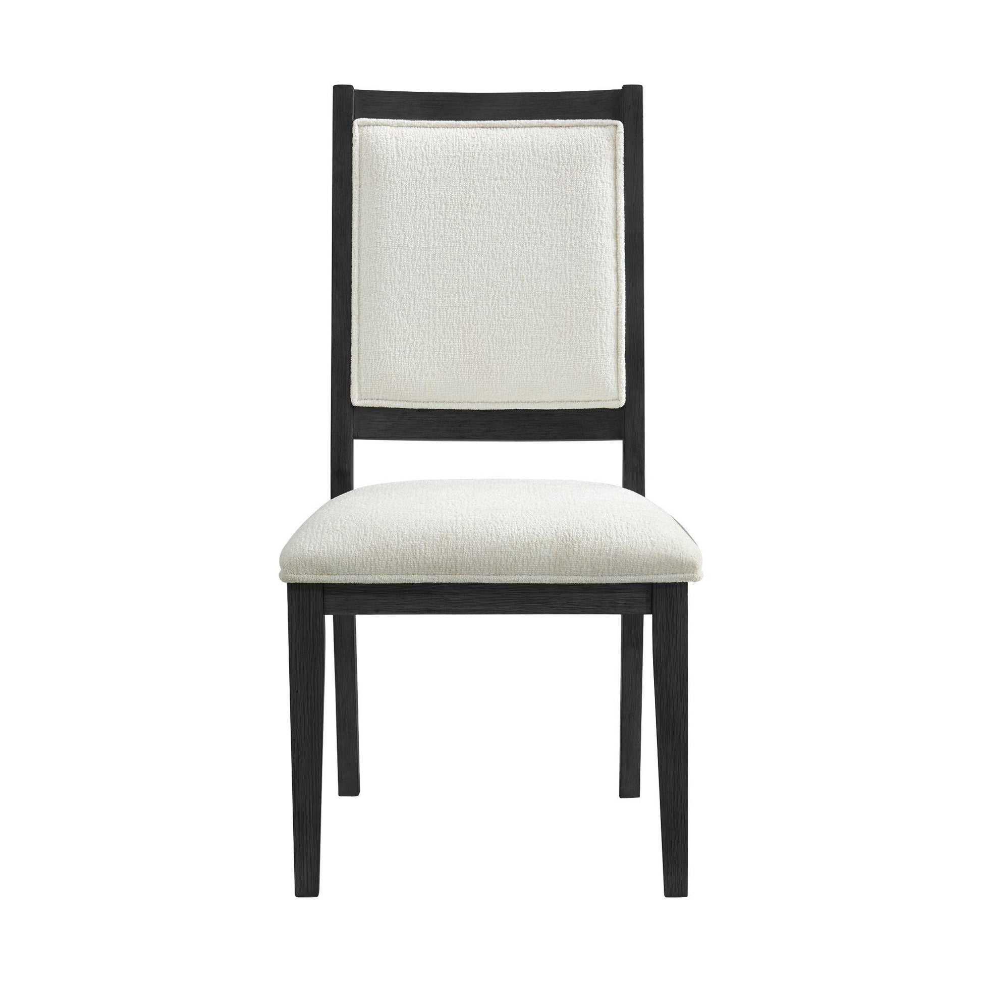 Elements International Versailles Contemporary D - 3690 - 8 - SC1 Square Back Dining Chair - American Furniture of Slidell