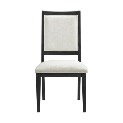 Elements International Versailles Contemporary D - 3690 - 8 - SC1 Square Back Dining Chair - American Furniture of Slidell