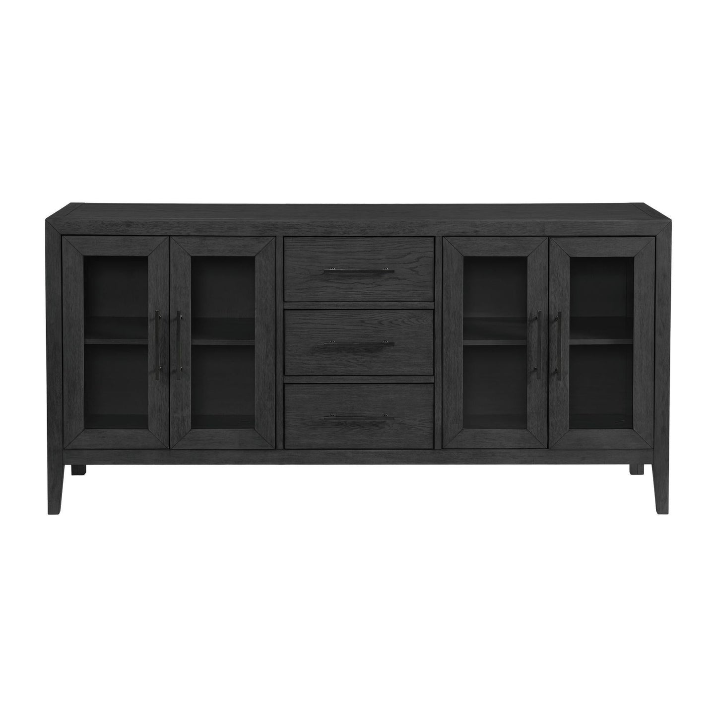 Elements International Versailles Contemporary D - 3690 - 8 - SV Server - American Furniture of Slidell
