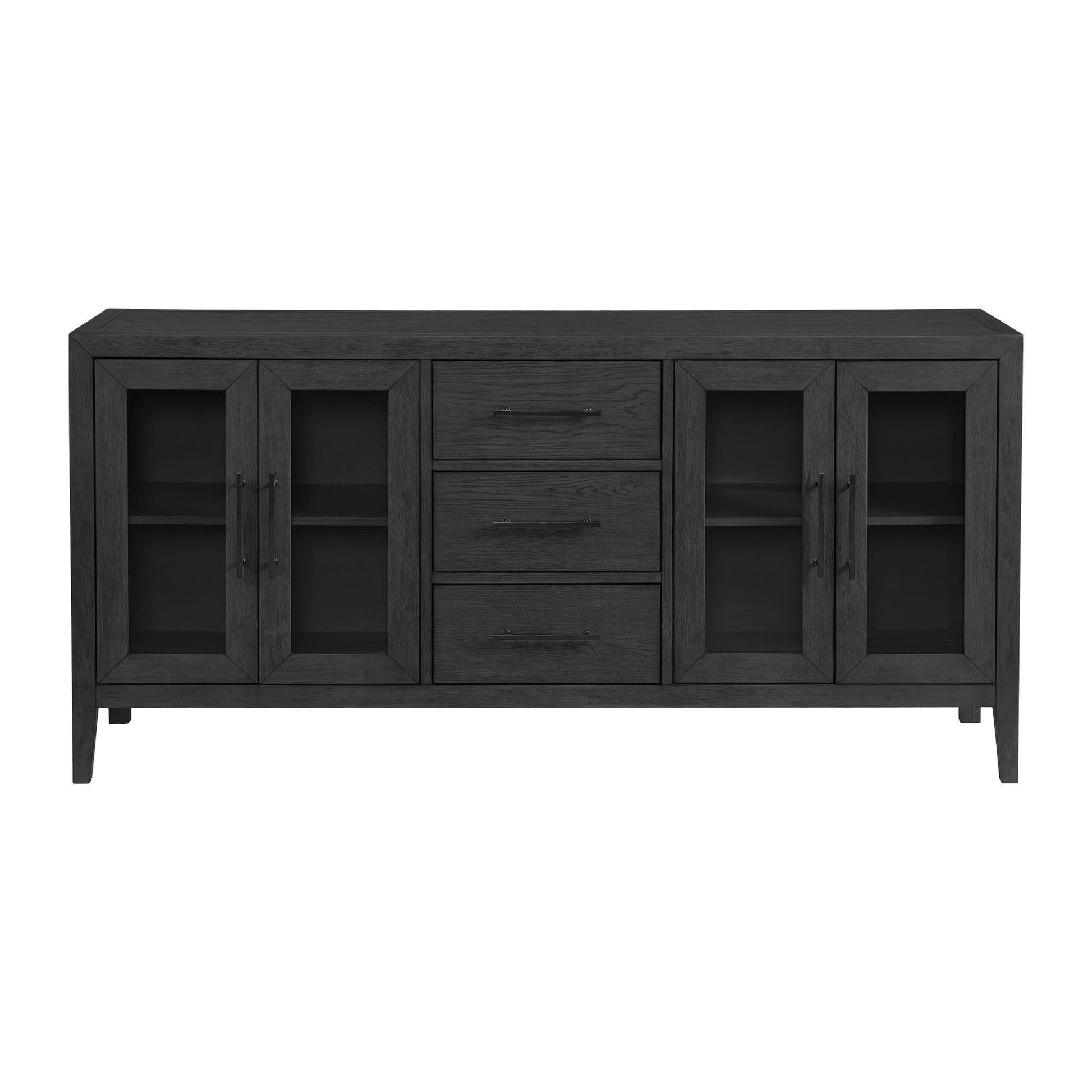 Elements International Versailles Contemporary D - 3690 - 8 - SV Server - American Furniture of Slidell