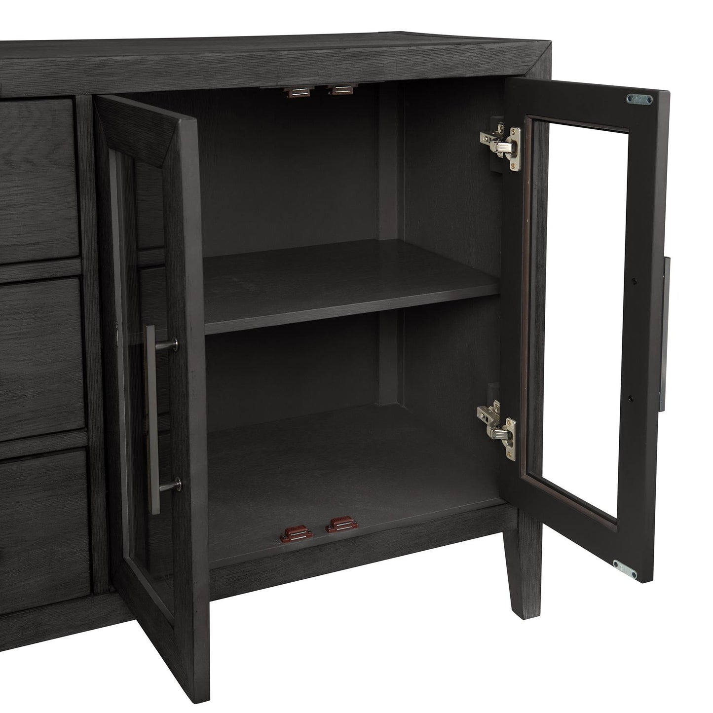 Elements International Versailles Contemporary D - 3690 - 8 - SV Server - American Furniture of Slidell