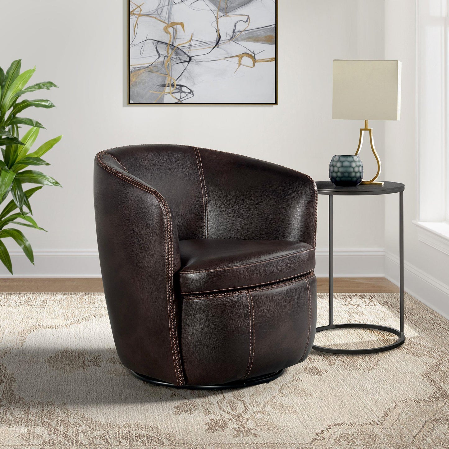 Elements International Vito U - 5470 - 8200 - 101 Swivel Chair - American Furniture of Slidell