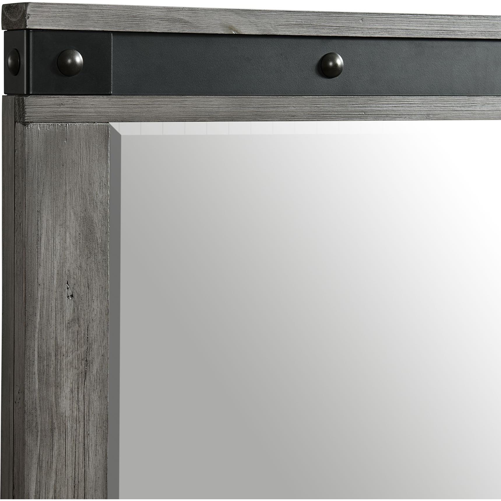 Elements International Wade 6 - Drawer Kids Dresser with Mirror WE650DRMR - American Furniture of Slidell
