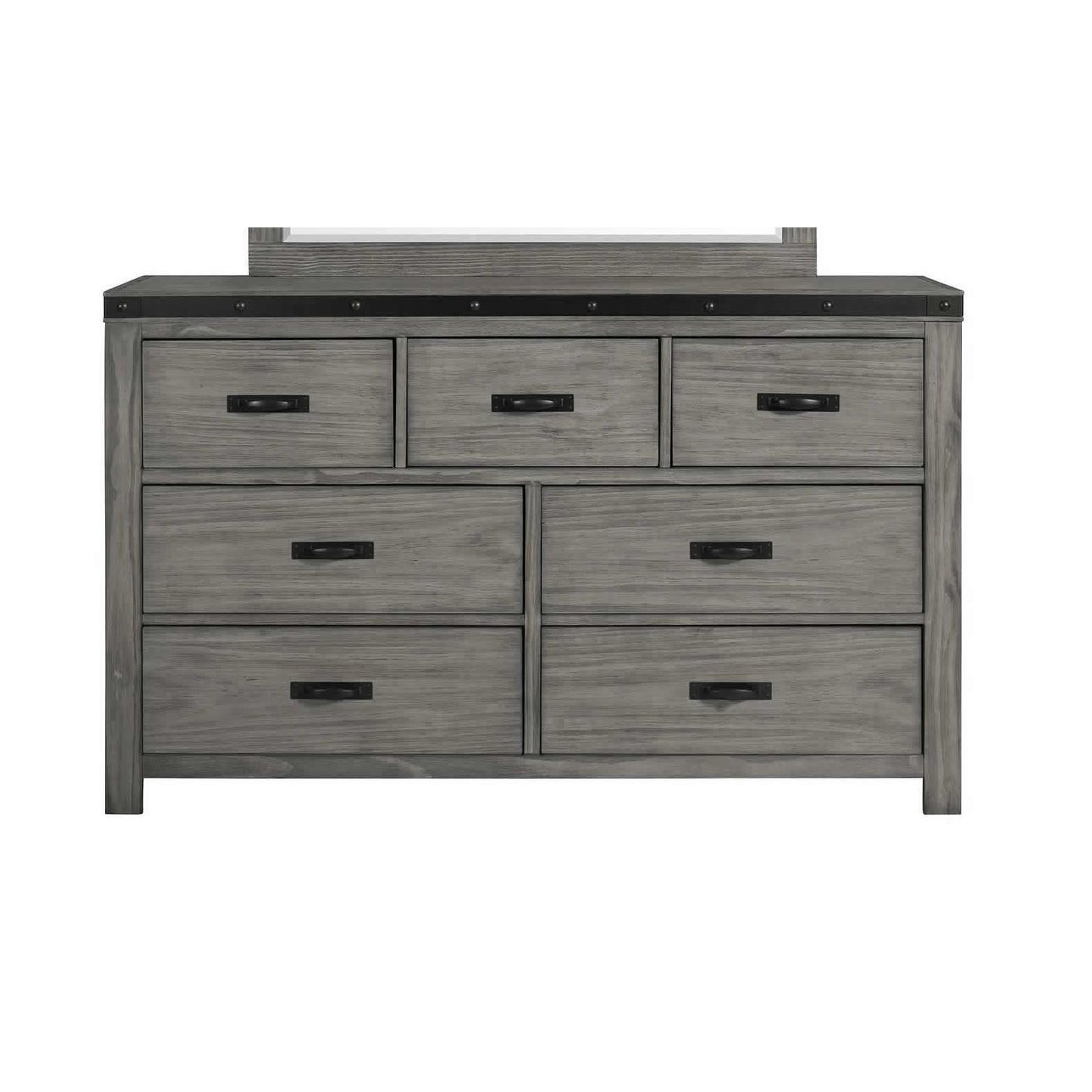 Elements International Wade 7 - Drawer Dresser WE600DR - American Furniture of Slidell