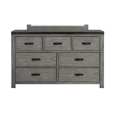 Elements International Wade 7 - Drawer Dresser WE600DR - American Furniture of Slidell