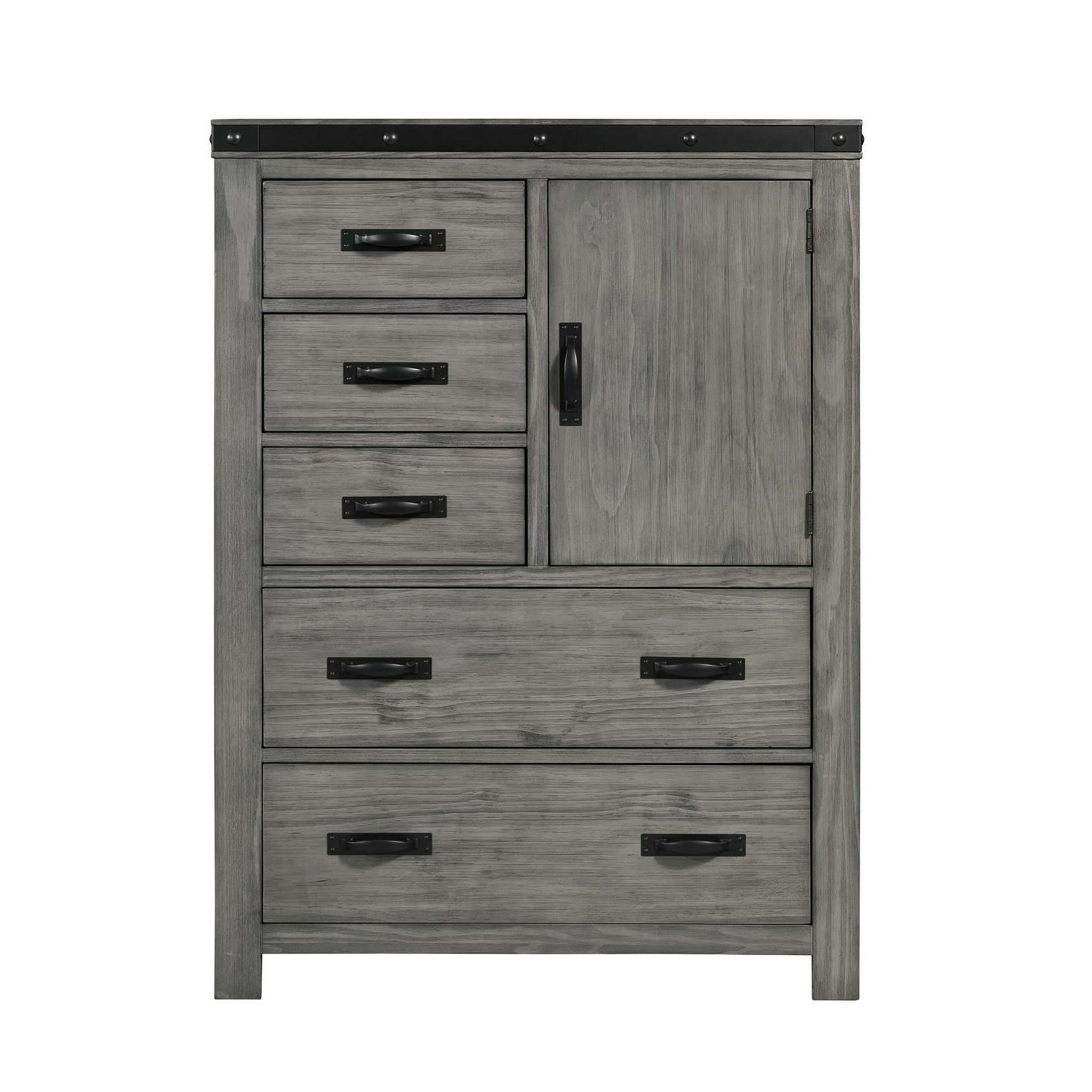 Elements International Wade WE600DC Gentleman's Chest - American Furniture of Slidell