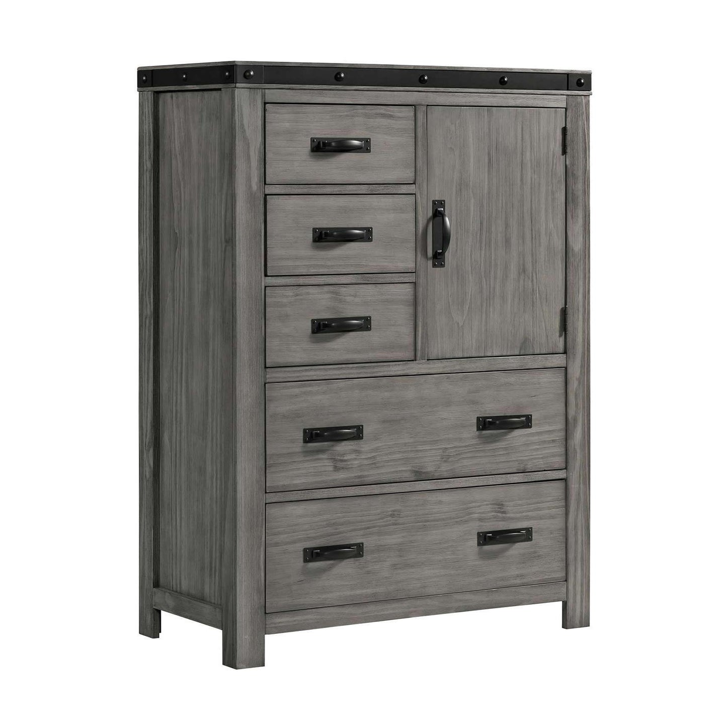 Elements International Wade WE600DC Gentleman's Chest - American Furniture of Slidell