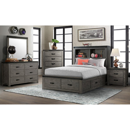 Elements International Wade WE650DR Youth Dresser 6 Drawer - American Furniture of Slidell