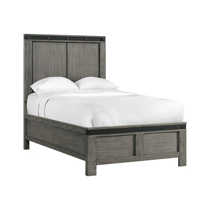 Elements International Wade WE670TB Twin Panel Bed - American Furniture of Slidell