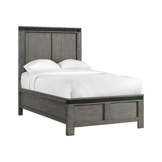 Elements International Wade WE670TB Twin Panel Bed - American Furniture of Slidell