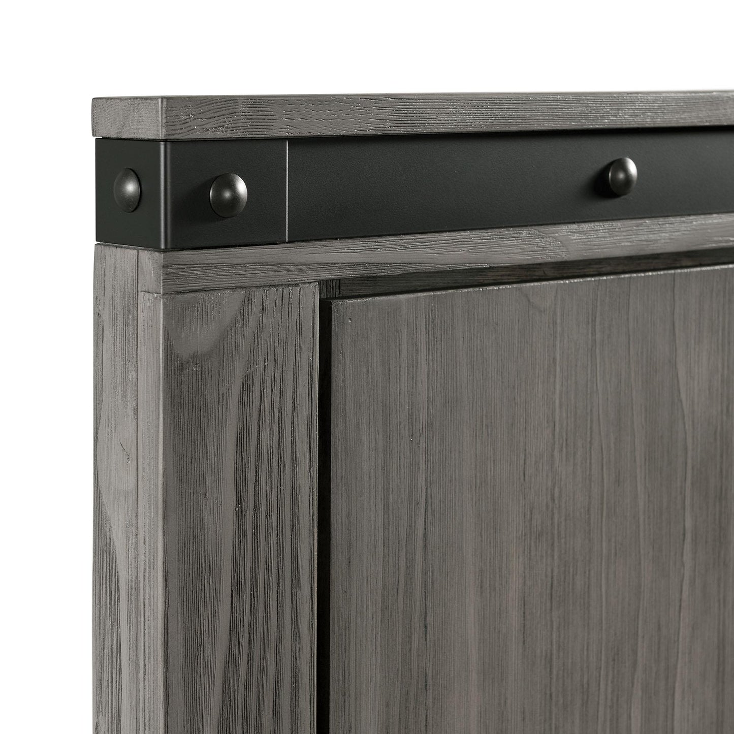 Elements International Wade WE670TB Twin Panel Bed - American Furniture of Slidell