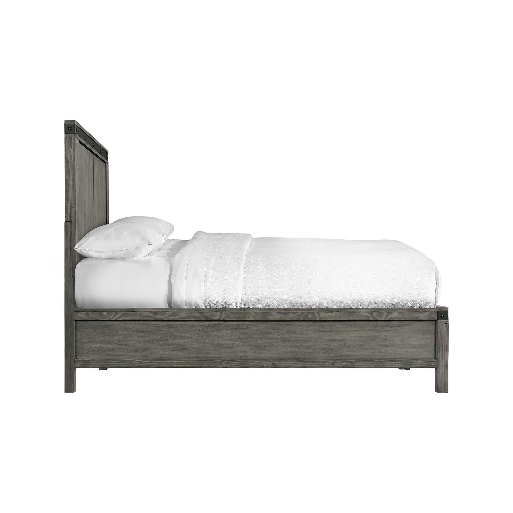 Elements International Wade WE670TB Twin Panel Bed - American Furniture of Slidell