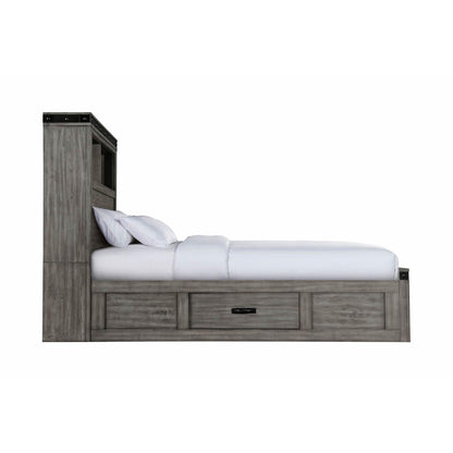 Elements International Wade Youth WE650FB Full Platform Storage Bed - American Furniture of Slidell