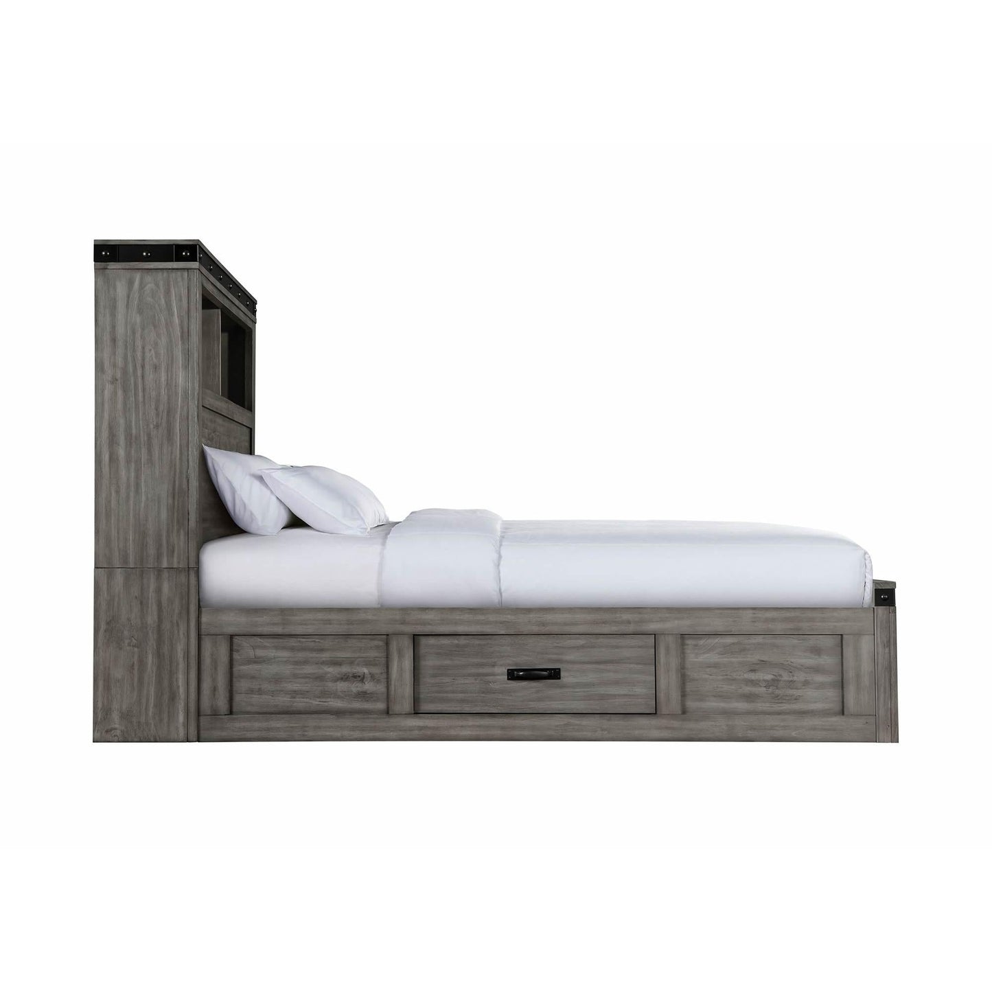 Elements International Wade Youth WE650TB Twin Platform Storage Bed - American Furniture of Slidell