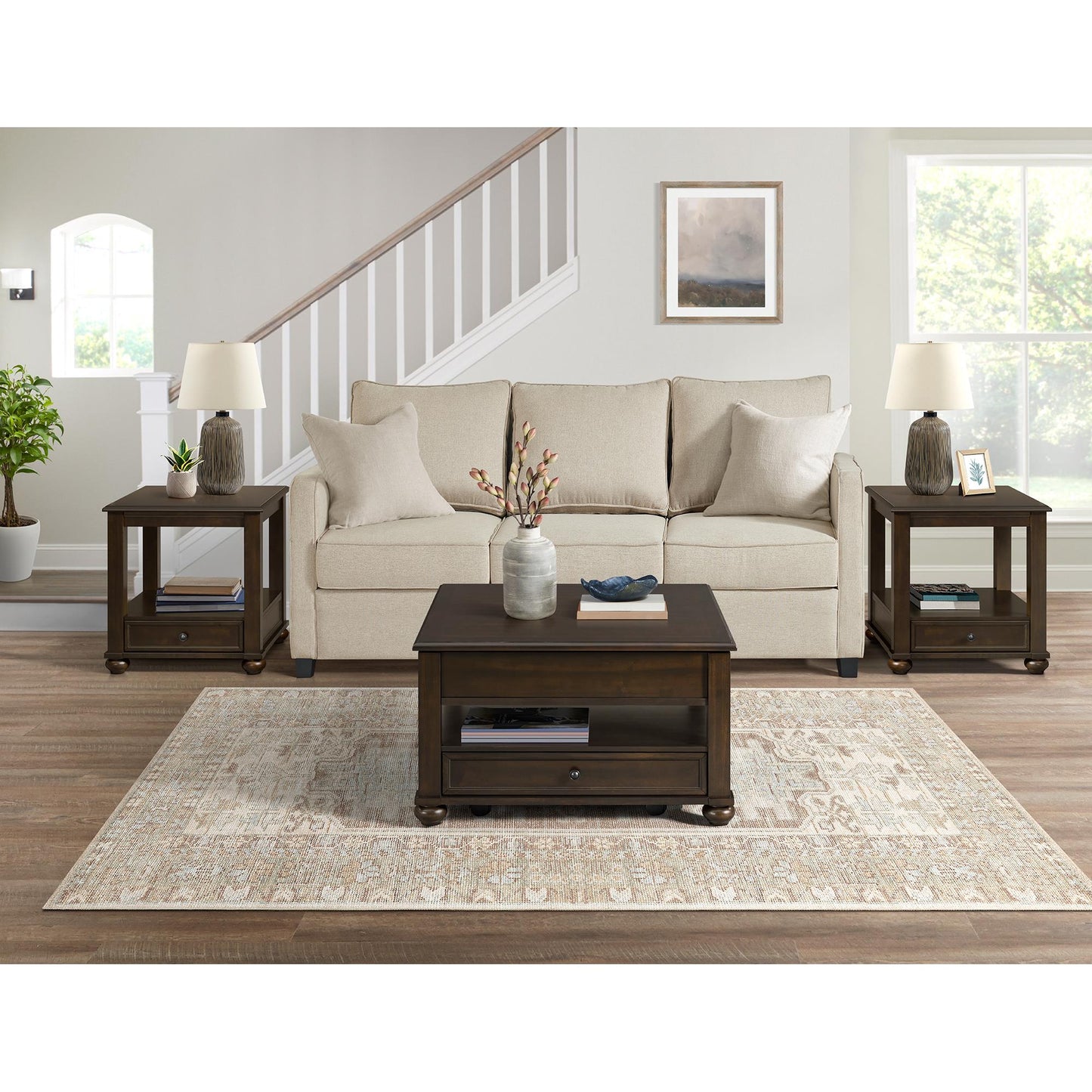 Elements International Wagner T - 15740 - 5 - ET End Table - American Furniture of Slidell