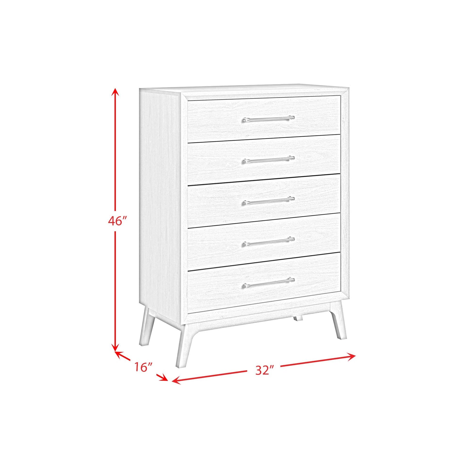 Elements International Westland B - 13000 - 6 - CH 5 - Drawer Chest - American Furniture of Slidell