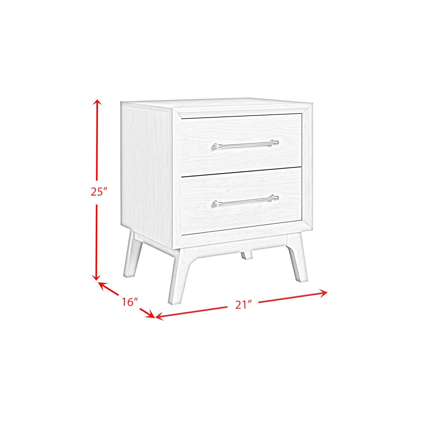 Elements International Westland B - 13000 - 6 - NS 2 - Drawer Nightstand - American Furniture of Slidell